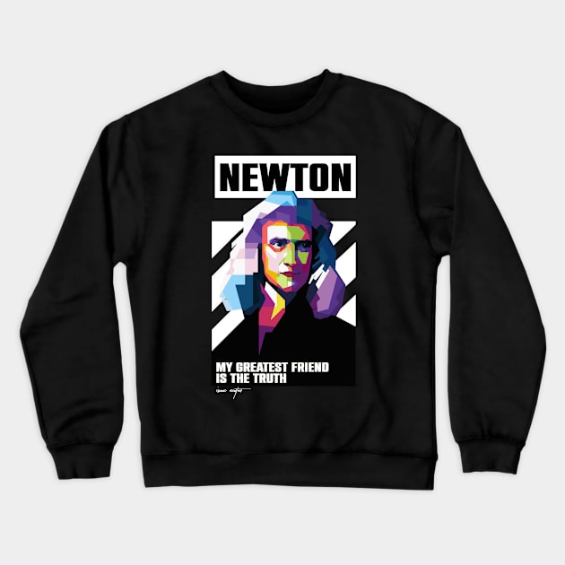 Newton Popart Crewneck Sweatshirt by WPAP46